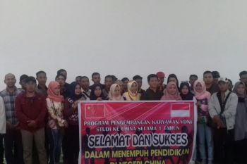 VDNI kirim 46 karyawan belajar di Tiongkok