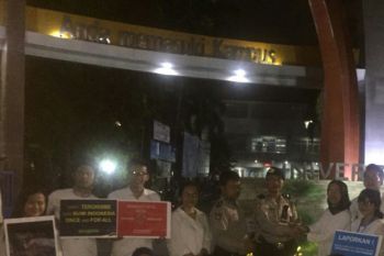 Mahasiswa UBL aksi damai kecam tindakan teror