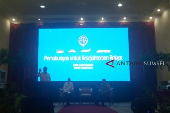 Menhub : Sumsel dapat investasi paling besar di luar Jawa