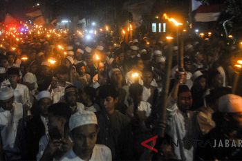 Pawai Obor Sambut Ramadan