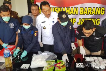 Sabu senilai Rp3,2 miliar dimusnahkan BNN Jateng