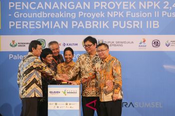 Pupuk Indonesia catat penjualan 8,9 juta ton triwulan III 2018