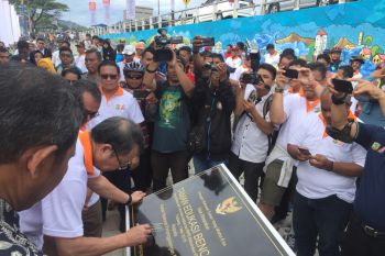 BNPB resmikan taman edukasi bencana di kawasan Danau Cimpago Padang