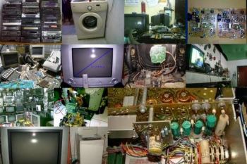Barang elektronik rusak akibat listrik tegangan tinggi