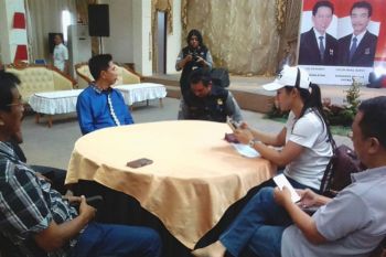 Debat Pilkada Barut disiarkan langsung  radio dan TV lokal