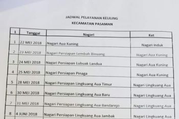 Ramadhan, Disdukcapil Pasaman Barat berkliling beri pelayanan
