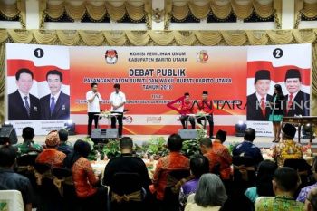 2 paslon sampaikan visi dalam debat publik
