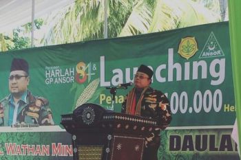 GP Ansor Serahkan 100 Ribu Bibit Jagung