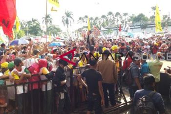 Pedangdut Nassar meriahkan kampanye Dodi-Giri