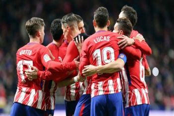 Atletico menang, posisi kedua makin kokoh