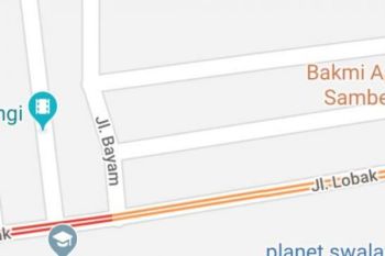 Pembangunan Fly Over SKA, Jalan Lobak yang jadi Alternatif Macet