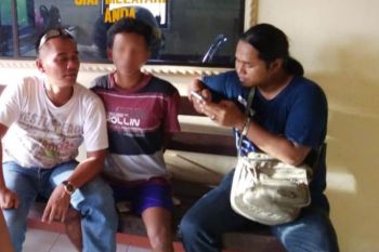 Pembacok pria paruh baya ditangkap