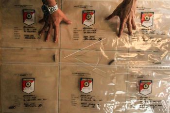 Warga temukan butiran logam diduga proyektil peluru