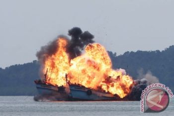 Tiga kapal asing tetap dimusnahkan di  Belawan