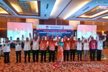 Debat publik pertama Pilkada Palangka Raya tanpa panelis, kenapa?