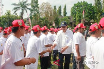 Padat karya tunai di Magelang di 25  titik