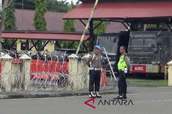 Polisi Pasaman Barat perketat pengamanan masuk mapolres