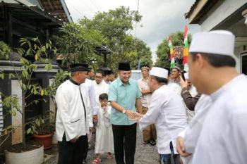 Ridho Ficardo Silaturahmi dengan Warga Bandarlampung