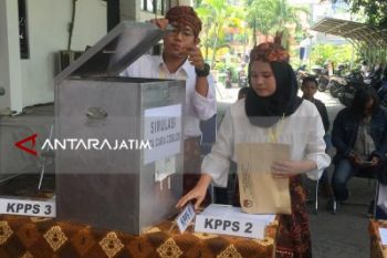 KPU Banyumas gelar simulasi pilkada bagi difabel (VIDEO)