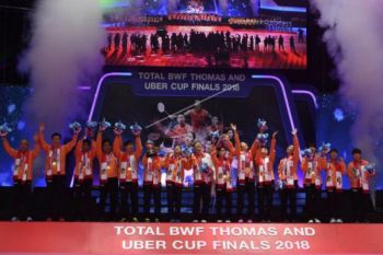 Kalahkan tuan rumah Thailand  Jepang raih Piala Uber 2018