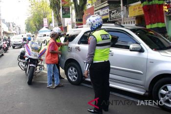 DIishub Kota magelang rekayasa parkir kawasan "Pecinan"
