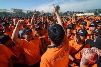 Ratusan pengawas pemilu ikuti apel siaga