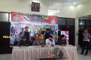 Polisi Solok tangkap terduga pelaku penyebab kebakaran CFC dan Pasar Raya blok C