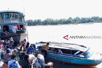 Penumpang kapal di Pelabuhan Buntok meningkat
