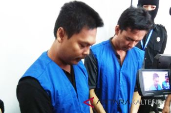 Edarkan sabu-sabu di Palangka Raya, dua bandar ditangkap