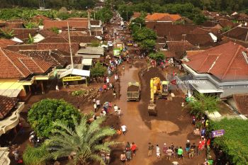 Foto Aerial - Dampak Banjir Bandang Banyuwangi
