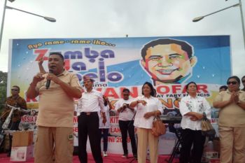 Pilkada 2018 - Ribuan relawan "Sobat Fary" siap menangkan Esthon-Chris