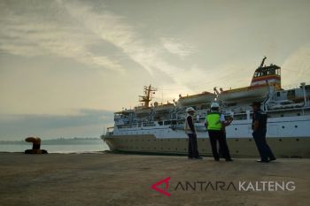 Lonjakan pemudik melalui Pelabuhan Sampit belum signifikan