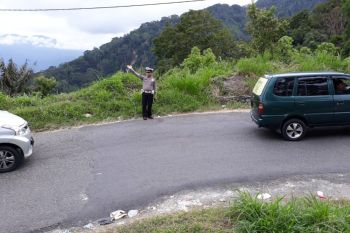 Arus balik di kelok 44  terpantau lancar
