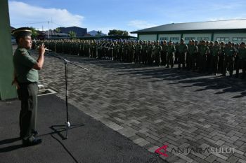 Kasdam XIII Merdeka ingatkan personel segera selesaikan tugas