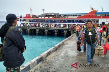 Pengguna jasa transportasi laut Sulut meningkat