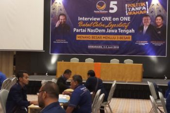 Garda Nasdem Semarang usung 10 kader dalam Pemilu 2019
