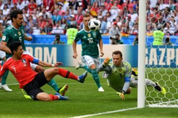 Ini daftar akhir klasemen grup F, Jerman posisi terbawah