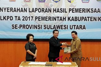 BPK berikan Opini WTP LKPD Manado 2017