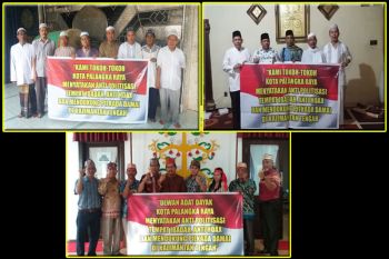 Tokoh agama dan ormas Palangka Raya dukung Pilkada Damai [VIDEO]