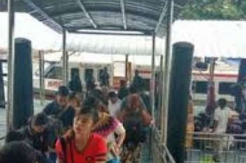 Aktivitas Pelabuhan Sungai Duku Pekanbaru Belum Meningkat