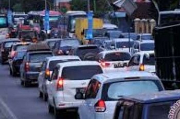 Atasi Macet Pasar Tumpah Jalur Mudik Riau-Sumbar, Ini yang Dilakukan Polres Kampar