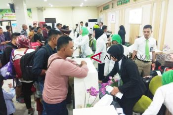 Penumpang di Bandara Tjilik Riwut meningkat tajam