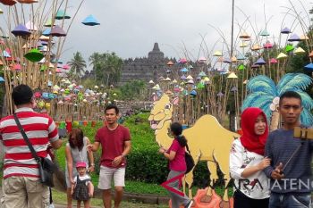 Pengunjung Candi Borobudur capai 56.171 wisatawan