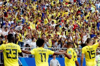 Piala Dunia 2018 - Kolombia lolos 16 besar setelah libas Senegal