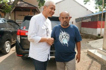 Ganjar temui adik kandung Sudirman Said