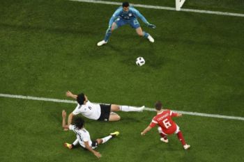 Tekuk Mesir 3-1, Rusia amankan tempat putaran dua