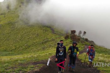 BTNGMB imbau pendaki  Merbabu waspadai kebakaran