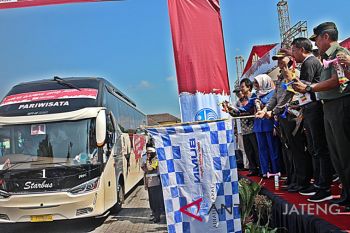 Arus balik, jasa Raharja berangkatkan 3.858 pemudik