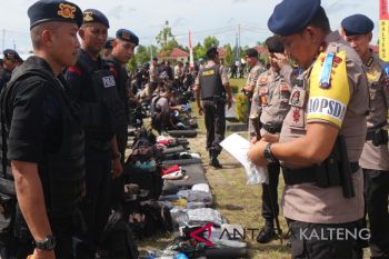 Seribuan personel Polda disebar bantu Polres amankan Pilkada