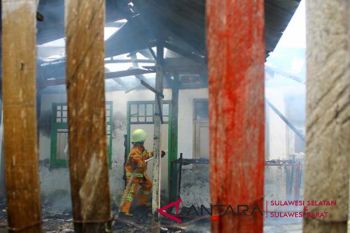 Kebakaran saat Pilkada Makassar